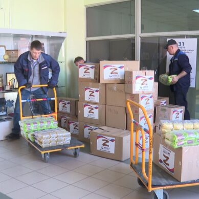 Акция в помощь жителям Донбасса. Сотрудники ОКБ «Факел» собрали более 2 тонн продуктов