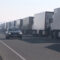 110 грузовиков ожидают выезда в очереди на таможне