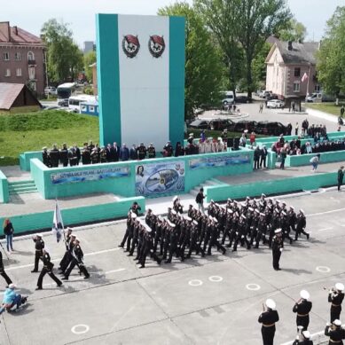 Парад войск гарнизона впервые пройдет на главной площади Балтийска в День ВМФ России