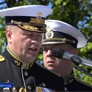 Моряков-балтийцев с праздником поздравил командующий флотом вице-адмирал Виктор Лиина (ПРЯМОЕ ВКЛЮЧЕНИЕ)