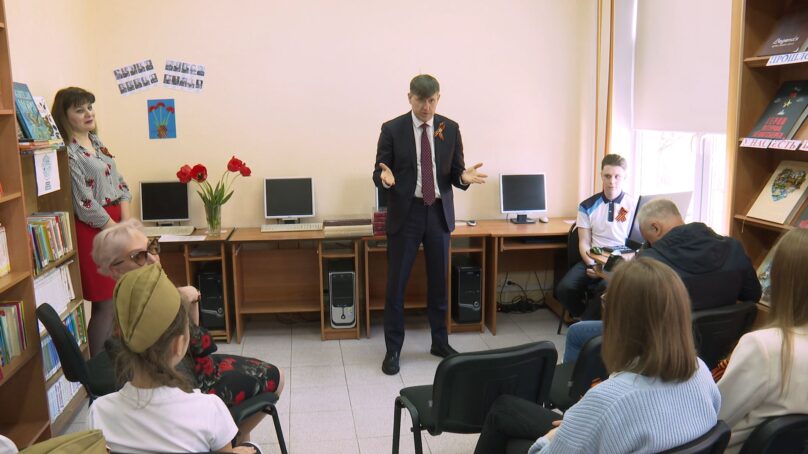 Андрей Кропоткин прочёл лекцию в 47-й школе в рамках проекта «Улицы Героев»
