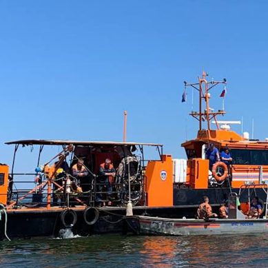 МЧС продолжает изымать из глубин Балтийского моря снаряды времён Второй Мировой войны