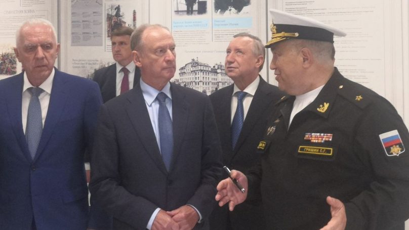 Секретарь Совета Безопасности России Николай Патрушев посетил филиал Нахимовского училища в Калининграде