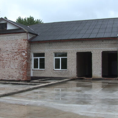 В Черняховском муниципальном округе проводят реконструкцию школы с пристройкой нового корпуса
