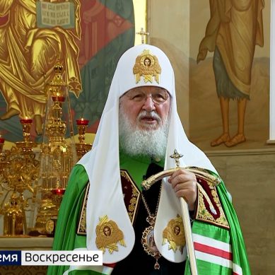 В Калининграде новый собор Святых Кирилла и Мефодия освятил патриарх Кирилл