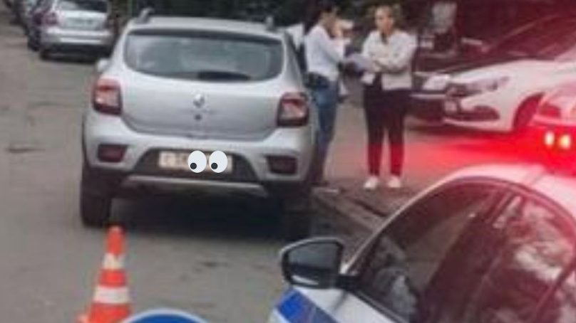 В Калининграде водитель сбила пешехода, когда пыталась припарковаться