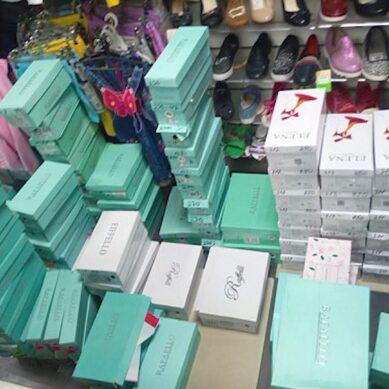 Калининградские таможенники изъяли 675 пар обуви известных марок без обязательной маркировки