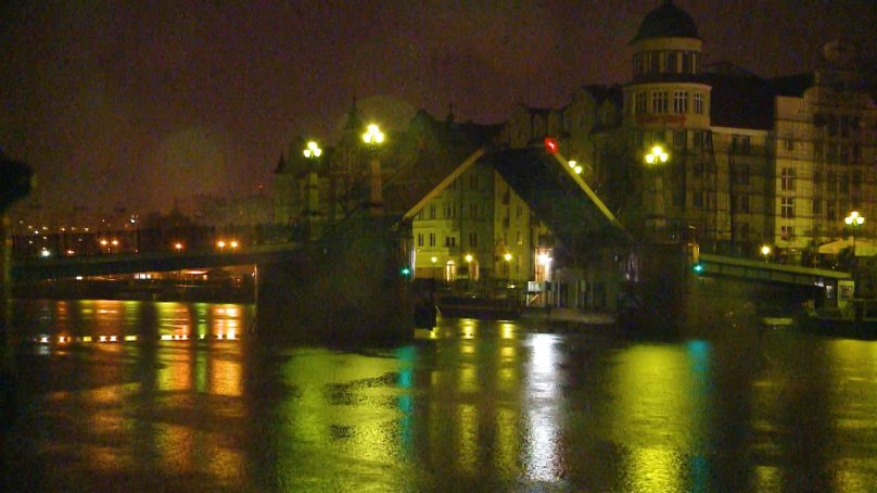 В Калининграде ночью с 25 на 26 октября разведут два моста