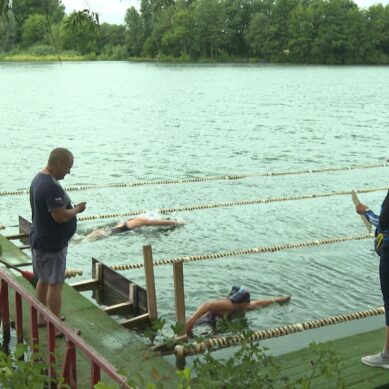 В Калининградской области на озере Шенфлиз проходит фестиваль летних видов спорта