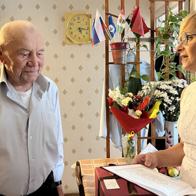 Ветерану ВОВ Борису Петровичу Пирожкову 6 августа исполнилось 97 лет