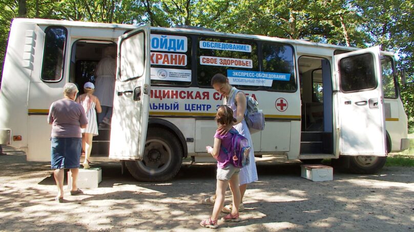 Три дня в парке Юрия Гагарина в Калининграде будут работать врачи в рамках акции «Путь к здоровью!»