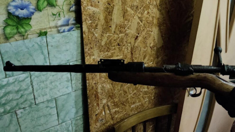 У жителя Славского района изъяли коллекцию оружия времён Великой Отечественной войны