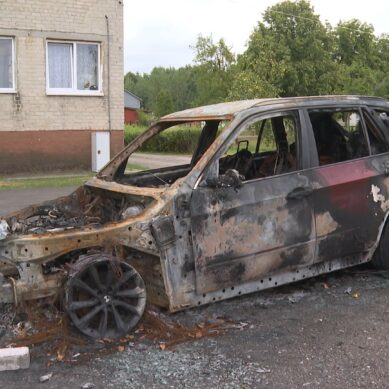 В Калининградской области участились сообщения о поджогах автомобилей