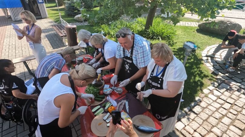 На инклюзивной регате «Паруса Духа» во время «Водной ассамблеи 2022» провели кулинарные соревнования