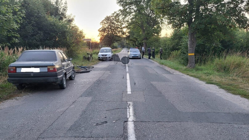 В воскресение под Янтарным в результате ДТП погиб 51-летний велосипедист