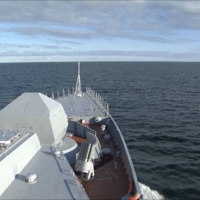 Корвет Балтийского флота «Стойкий» провёл ракетную стрельбу в море