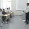 Алиханов провёл урок для старшеклассников и побывал в столовой новой школы на Сельме