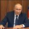Владимир Путин объявил о частичной мобилизации
