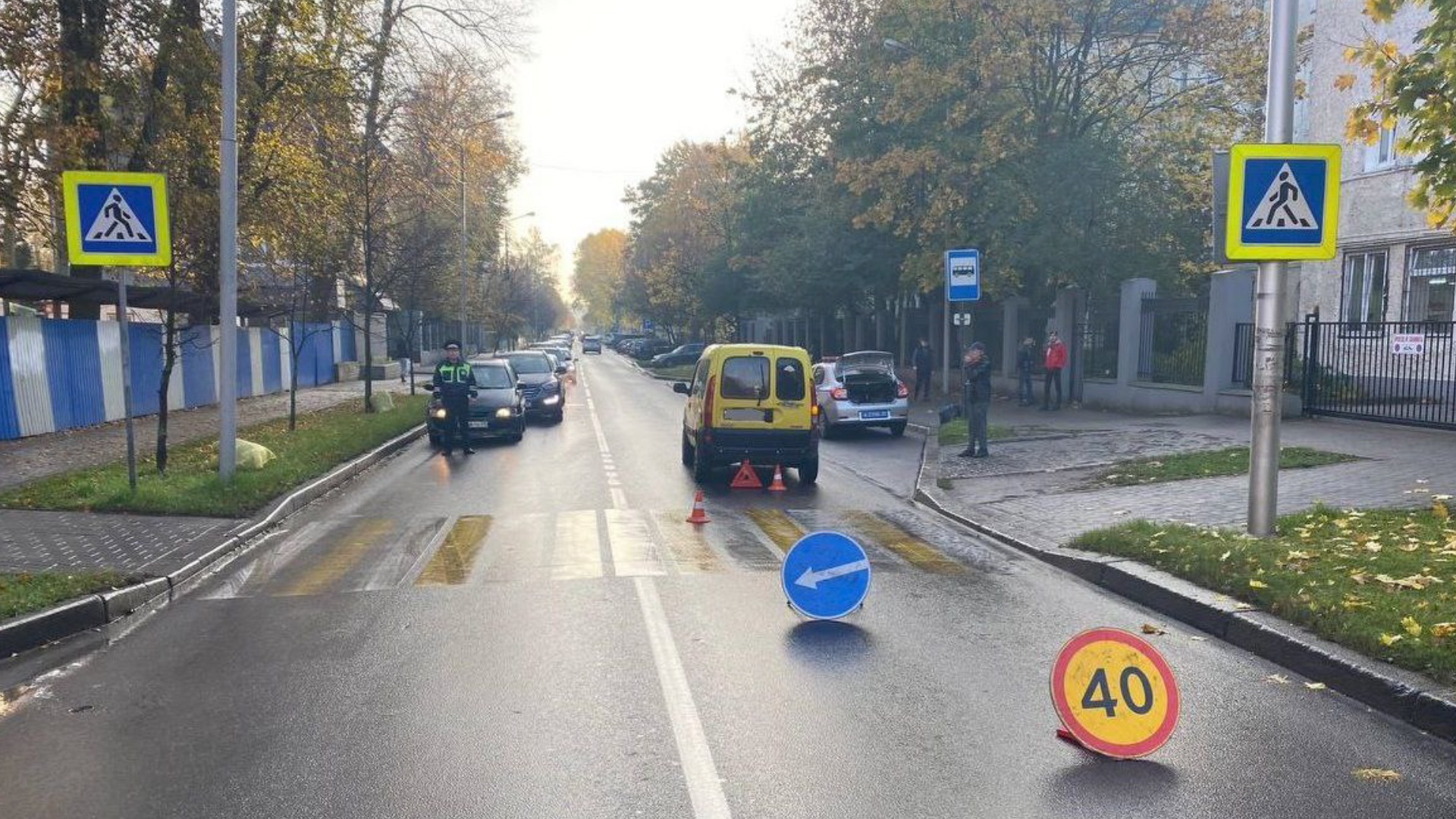 Во вторник в Калининграде на пешеходном переходе была сбита женщина — Вести- Калининград