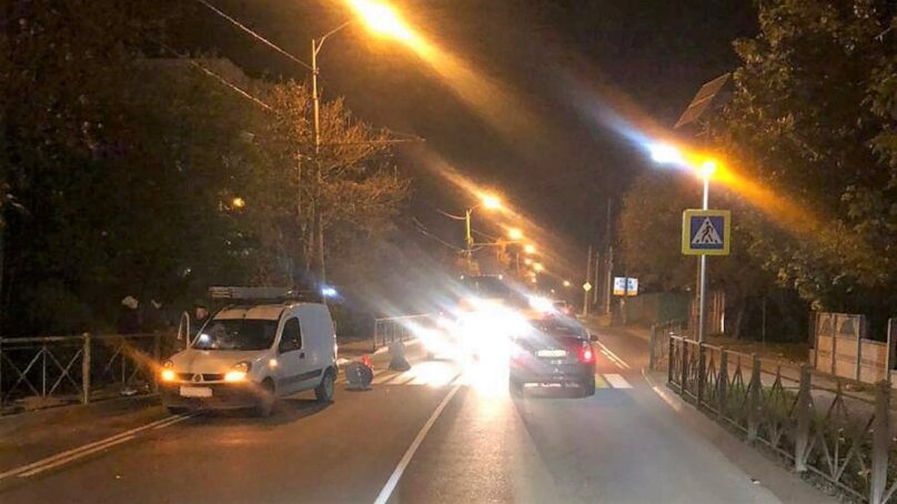 В Калининграде 24-летний водитель сбил пешехода