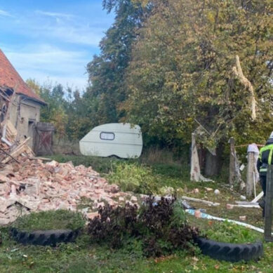 В Переславском обрушился частный жилой дом. Предварительная причина — неисправность газового оборудования