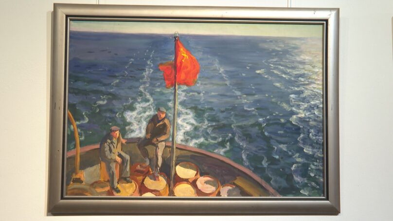 В Музее Мирового океана открылась юбилейная выставка художника Владимира Михайловского