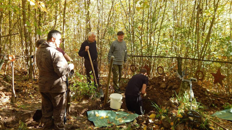 В Черняховском районе найдены останки воинов Красной армии