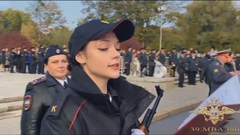 В Калининграде будущие полицейские приняли присягу