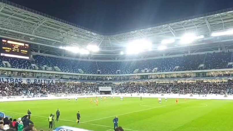 «Балтика» обыграла лидеров из «Алании» 2:1 на стадионе «Калининград»