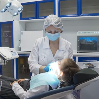 В калининградской школе №58 на улице Артиллерийской открылся стоматологический кабинет