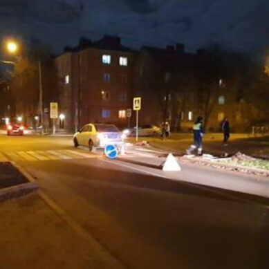 В Московском районе Калининграда водитель «Тойоты» сбил женщину на пешеходном переходе