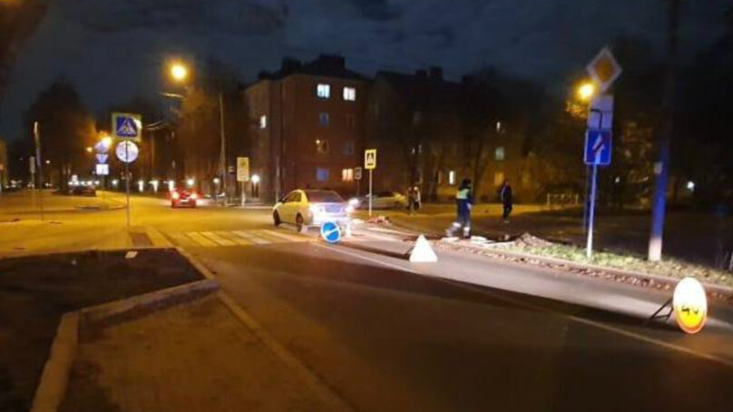 В Московском районе Калининграда водитель «Тойоты» сбил женщину на пешеходном переходе
