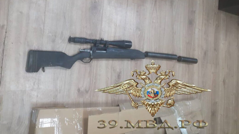 У жителя Калининградской области полицейские изъяли огнестрельное оружие, хранившееся в сарае