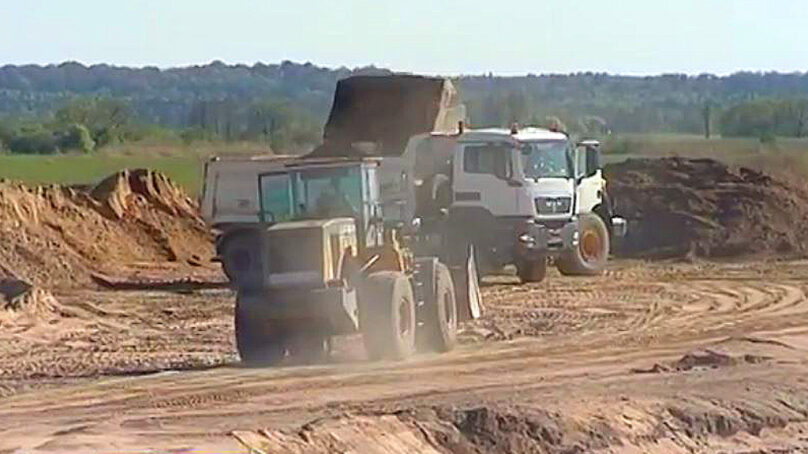 В Зеленоградском районе обнаружили два нелегальных карьера по добыче песка