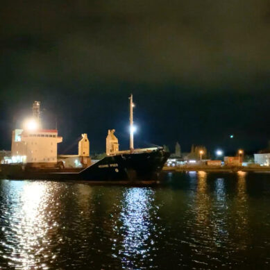 В Калининград морем доставили цемент по новой программе субсидирования перевозок