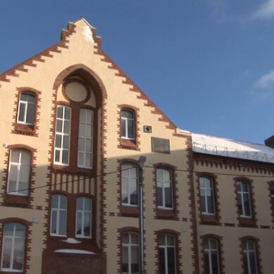 В Калининградской области отремонтировали исторический фасад больницы