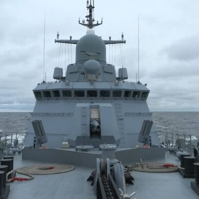 Малый ракетный корабль Балтийского флота «Одинцово» отработал методы борьбы с беспилотниками