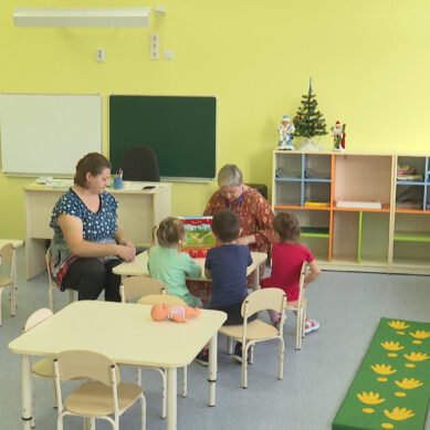 «Светлячок» за 136 миллионов рублей. В посёлке Добровольск открыли новый детский сад