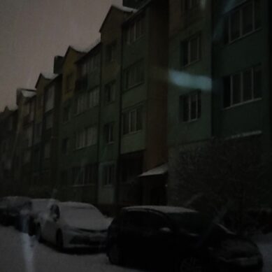 Из-за снегопада часть жителей Калининградской области осталась без тепла и света