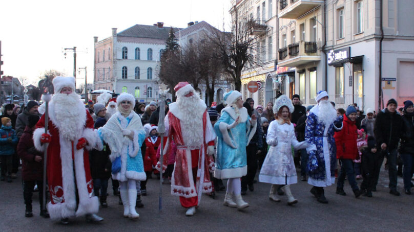 В Советске состоялся Парад Дедов Морозов