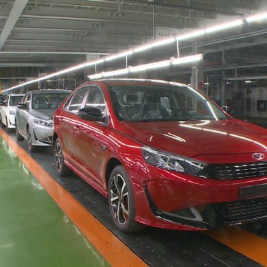 Калининградский завод «Автотор» официально запустил производство новой модели автомобилей