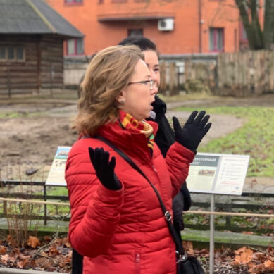 Дятлова посетила Калининградский зоопарк и рассказала о его планах на 2023 год