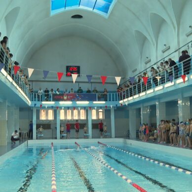 На базе бассейна калининградского спорткомплекса морской и физической подготовки провели первенство армейской спортшколы олимпийского резерва