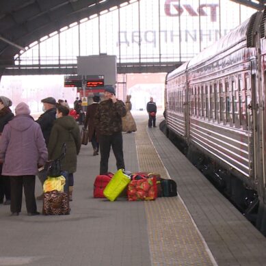 С 16 по 18 мая изменится расписание поезда «Янтарь», курсирующего между Калининградом и столицей