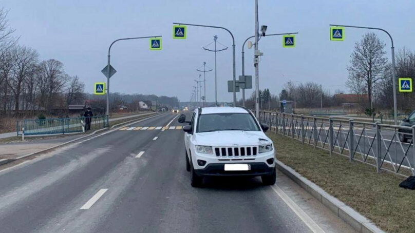 В Зеленоградском районе женщина на джипе сбила пешехода, он госпитализирован