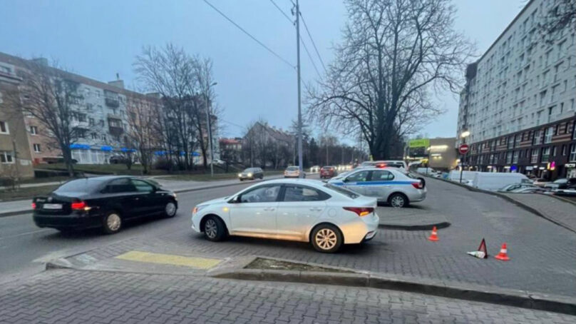 После столкновения с иномаркой на ул. Гагарина была госпитализирована 65-летняя женщина