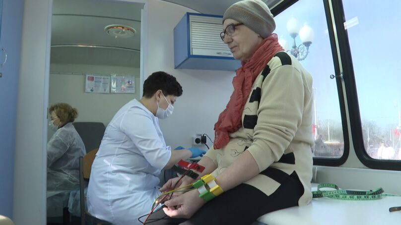 Акция «Будь здоров!» прошла на площади Победы в Калининграде