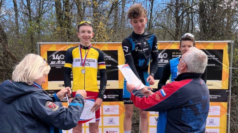 Велосипедист из Калининграда стал вице-чемпионом национального юниорского старта