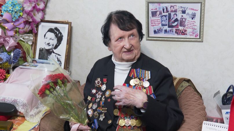 Накануне Дня Победы Соцфонд по Калининградской области побывал в гостях у ветеранов ВОВ