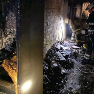 Из пожара в доме на Артиллерийской спасены 11 человек